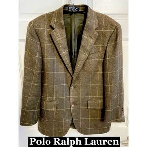 Polo Ralph Lauren, made in Italy Silk Blend Blazer Sz 38